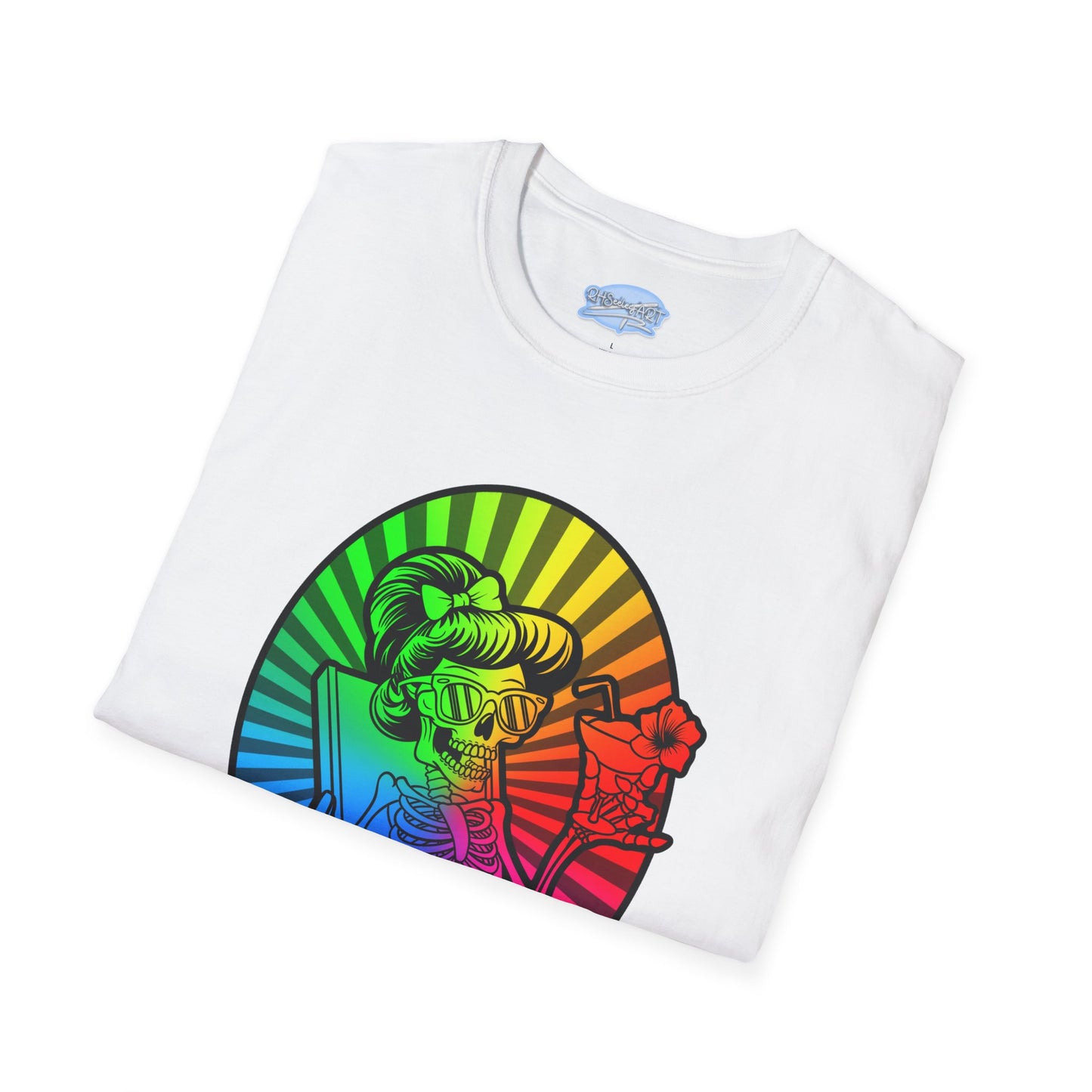 Broke But Bougie Rainbow Graphic T-Shirt