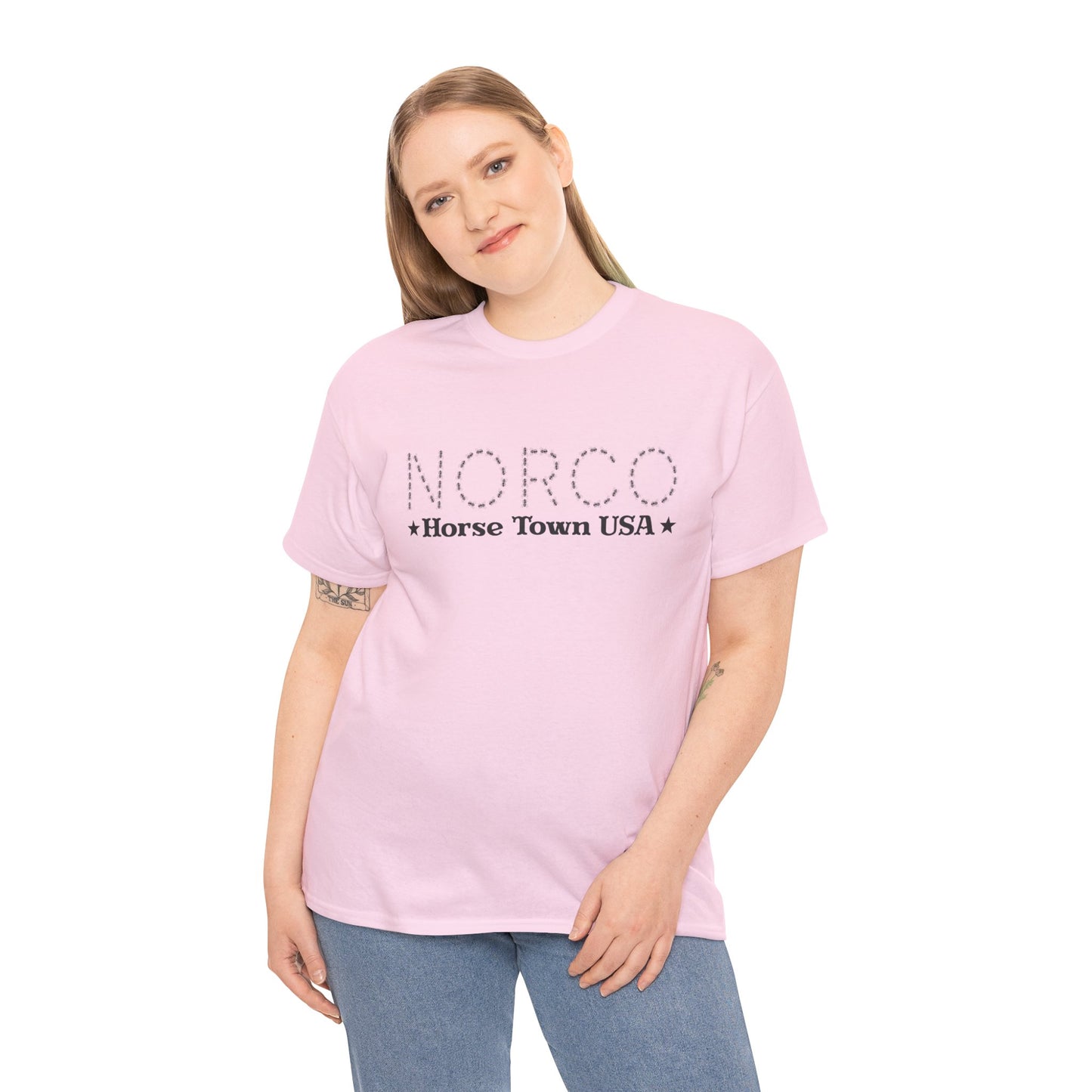 NORCO - Horse Town USA - Unisex Heavy Cotton Tee