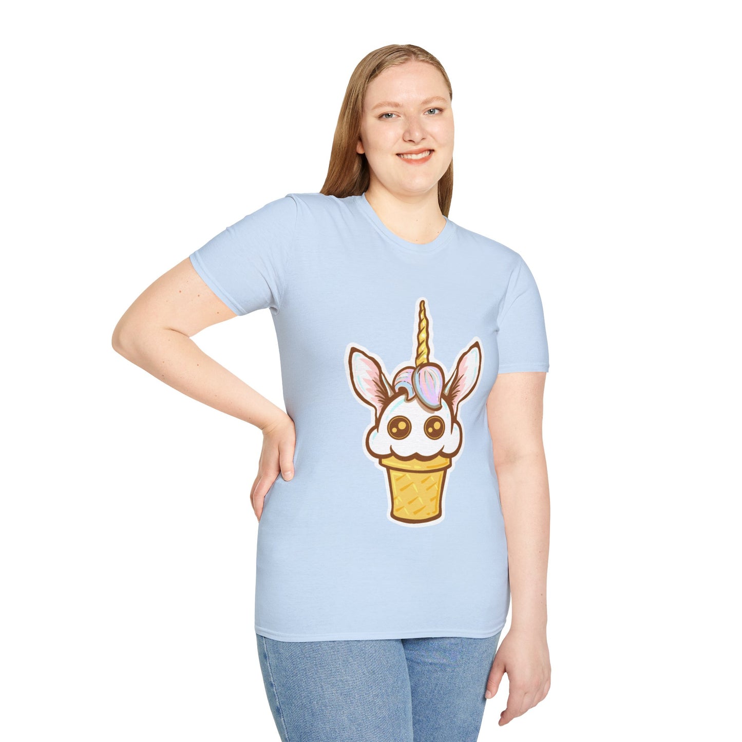 Unisex Unicorn Ice Cream Tee