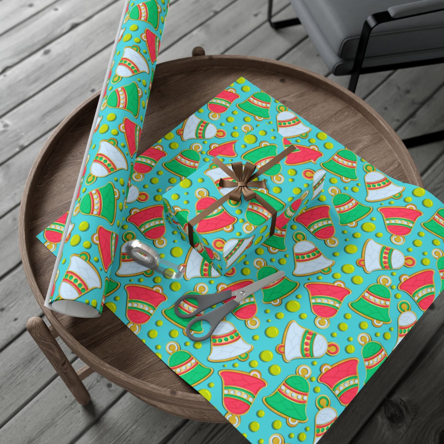Festive Sugar Cookie Gift Wrap Paper for Holidays and Celebrations