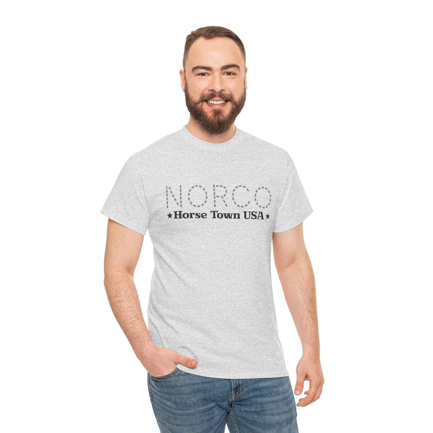 NORCO - Horse Town USA - Unisex Heavy Cotton Tee