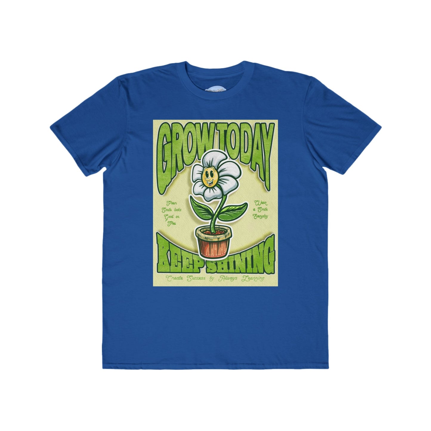 Grow Today Floral Motivational Tee