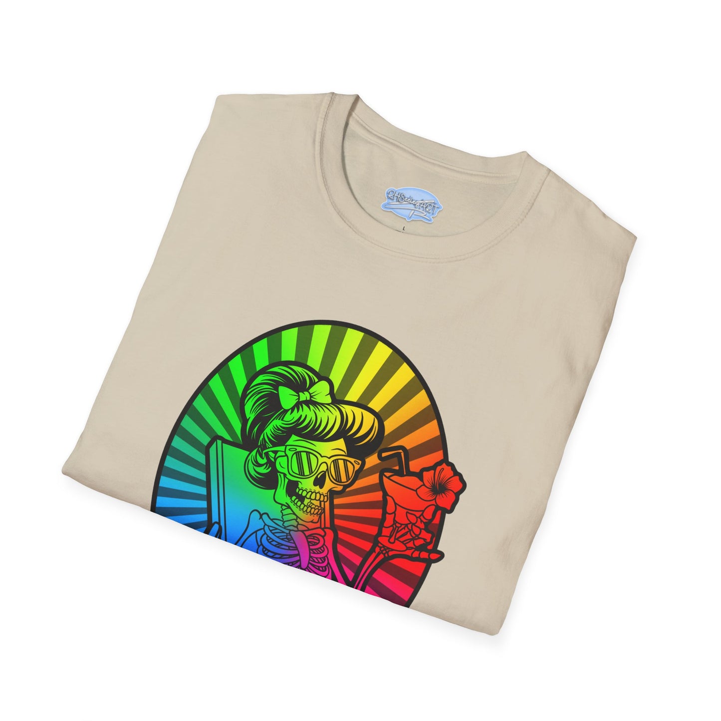 Broke But Bougie Rainbow Graphic T-Shirt