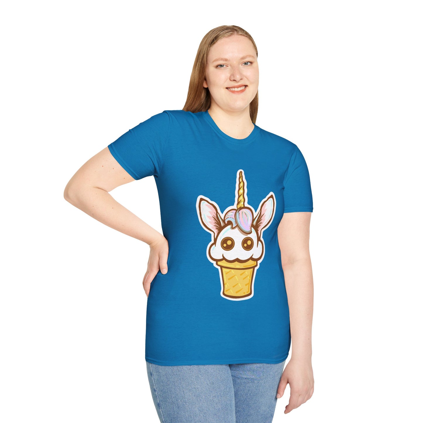 Unisex Unicorn Ice Cream Tee