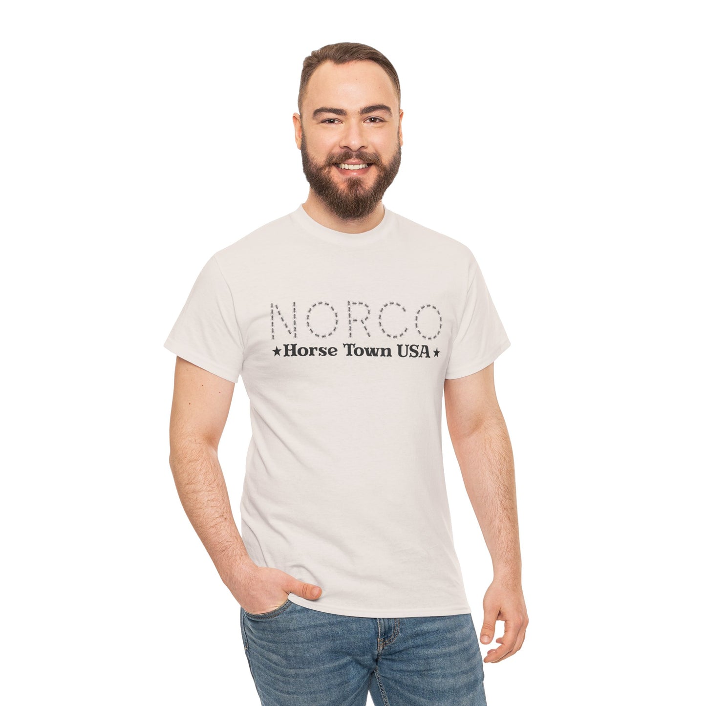 NORCO - Horse Town USA - Unisex Heavy Cotton Tee