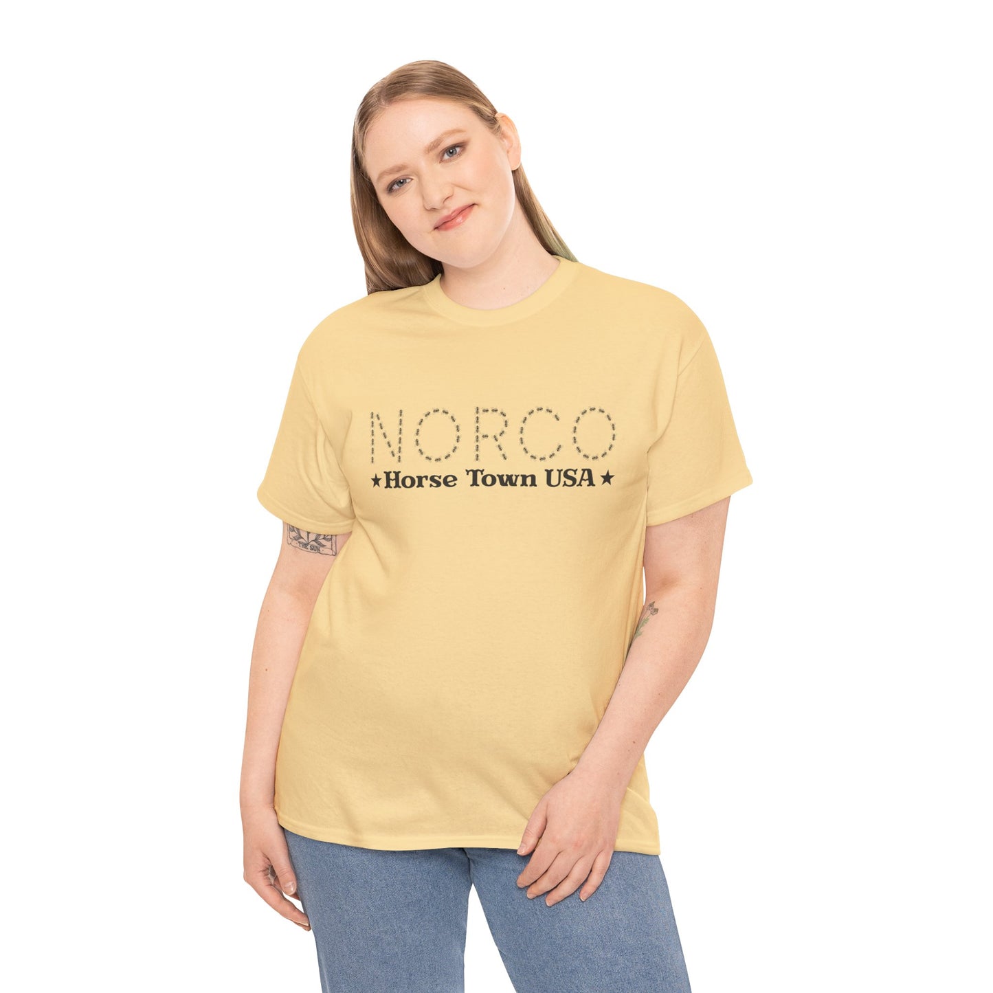NORCO - Horse Town USA - Unisex Heavy Cotton Tee