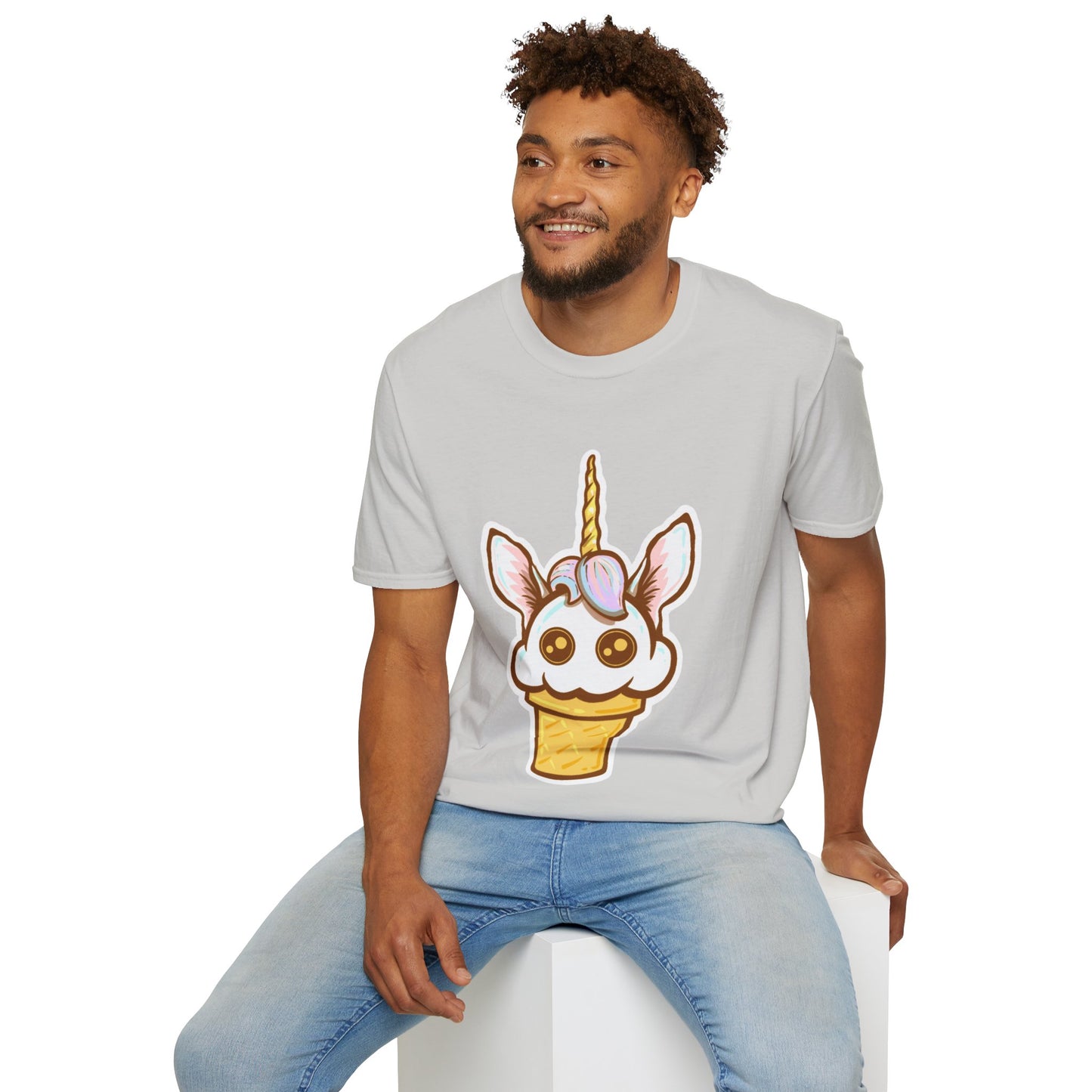 Unisex Unicorn Ice Cream Tee