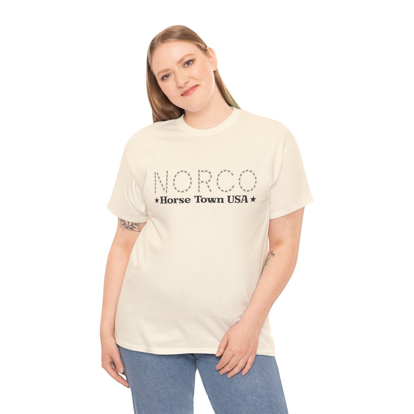 NORCO - Horse Town USA - Unisex Heavy Cotton Tee