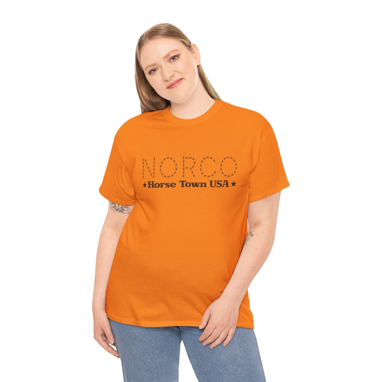 NORCO - Horse Town USA - Unisex Heavy Cotton Tee