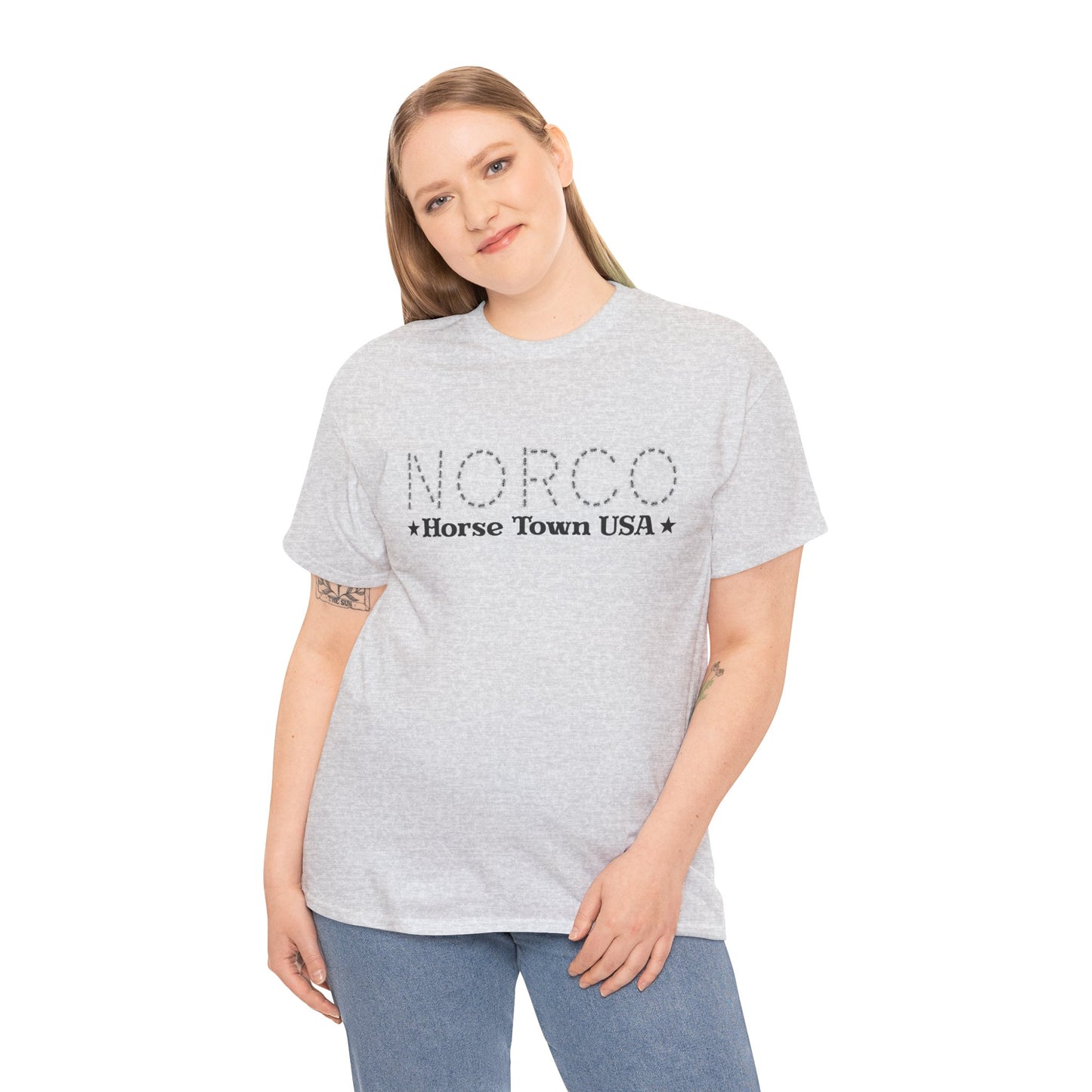 NORCO - Horse Town USA - Unisex Heavy Cotton Tee
