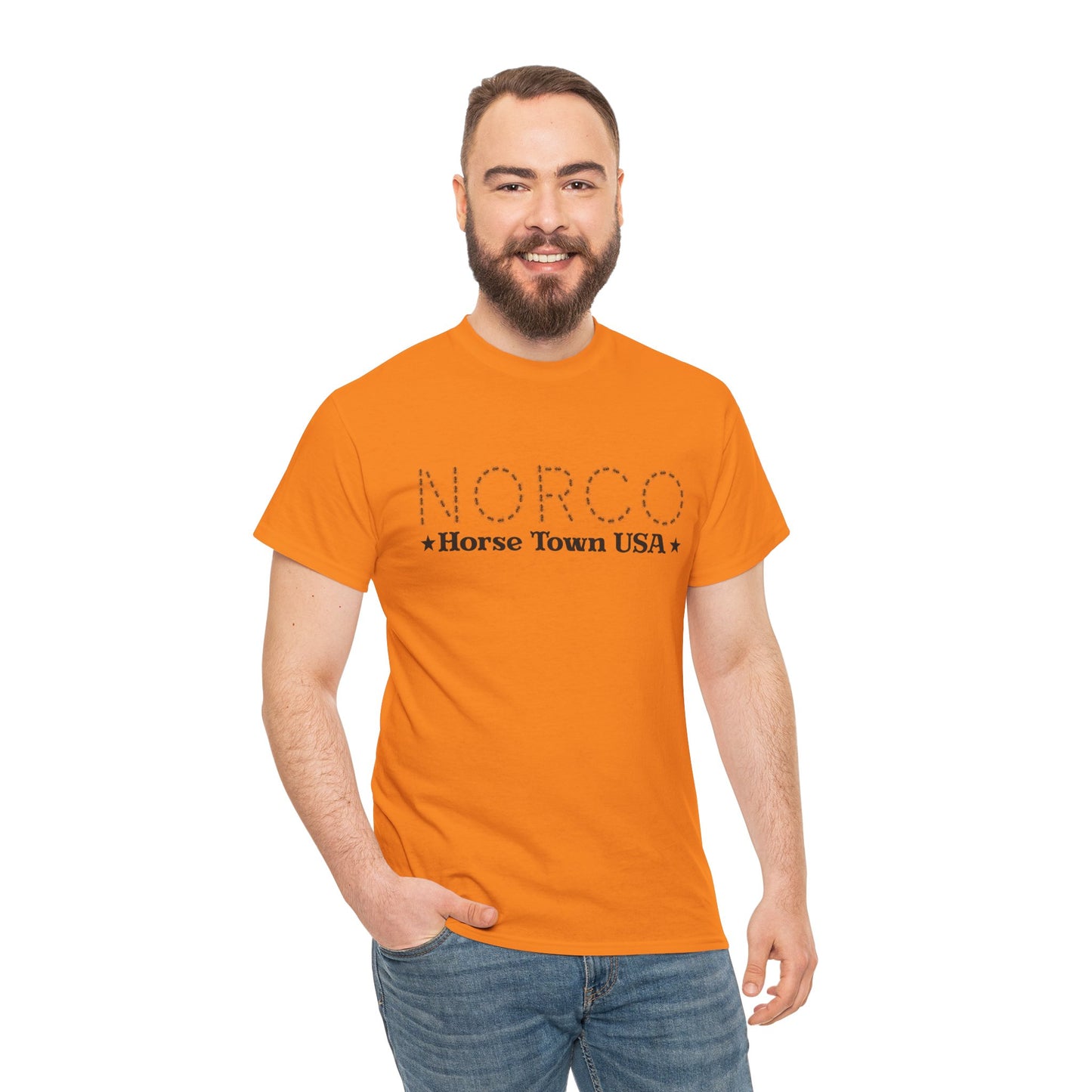 NORCO - Horse Town USA - Unisex Heavy Cotton Tee