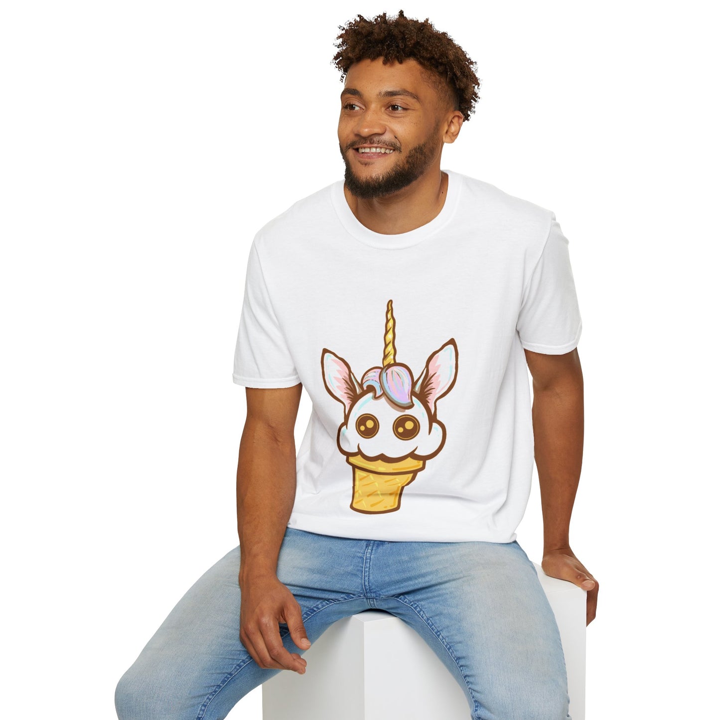 Unisex Unicorn Ice Cream Tee