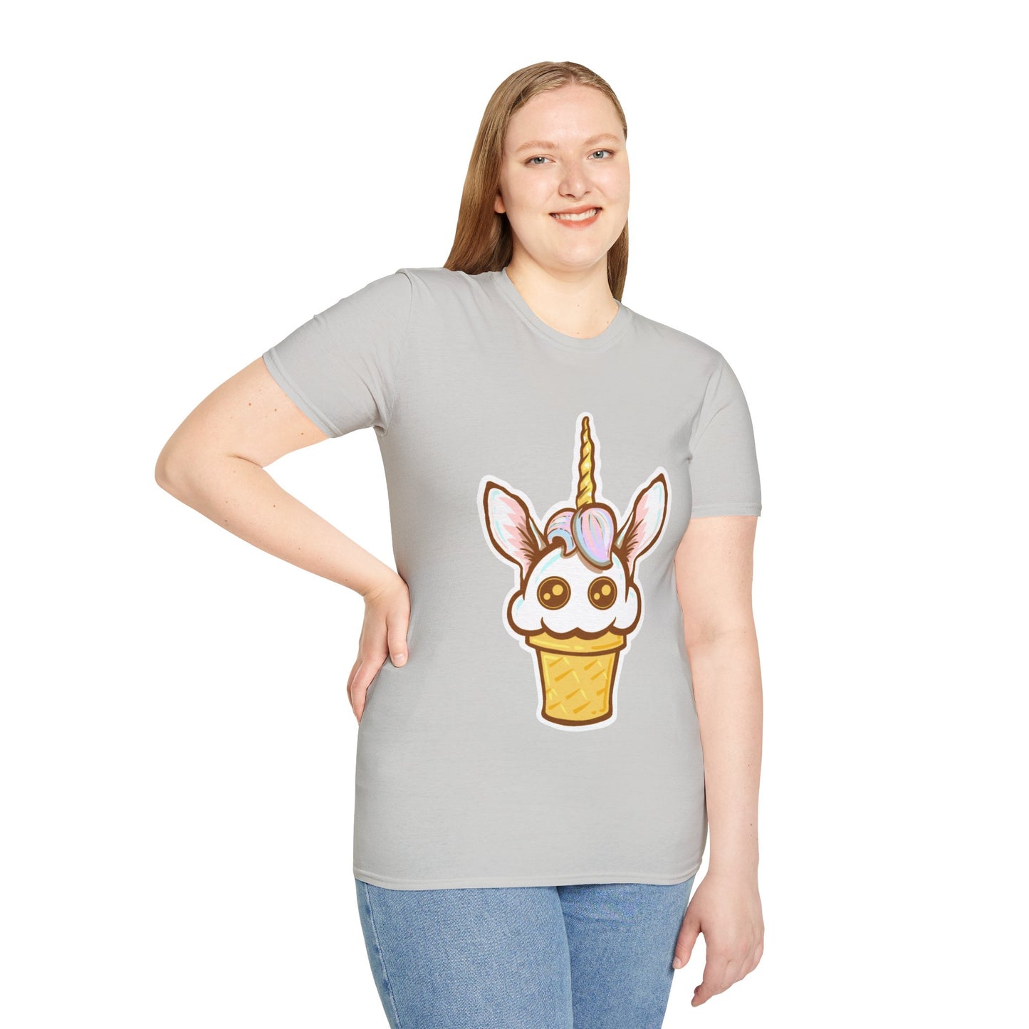 Unisex Unicorn Ice Cream Tee