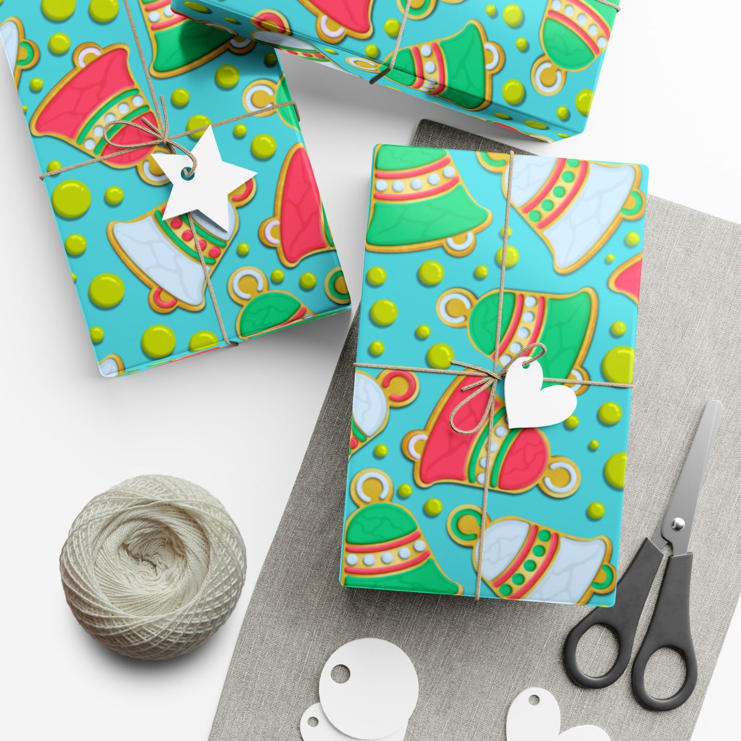 Festive Sugar Cookie Gift Wrap Paper for Holidays and Celebrations