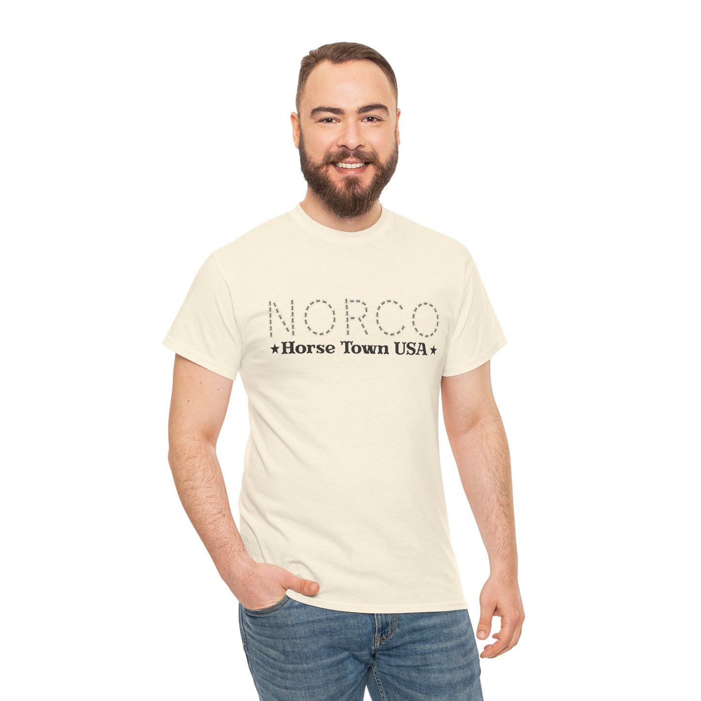 NORCO - Horse Town USA - Unisex Heavy Cotton Tee