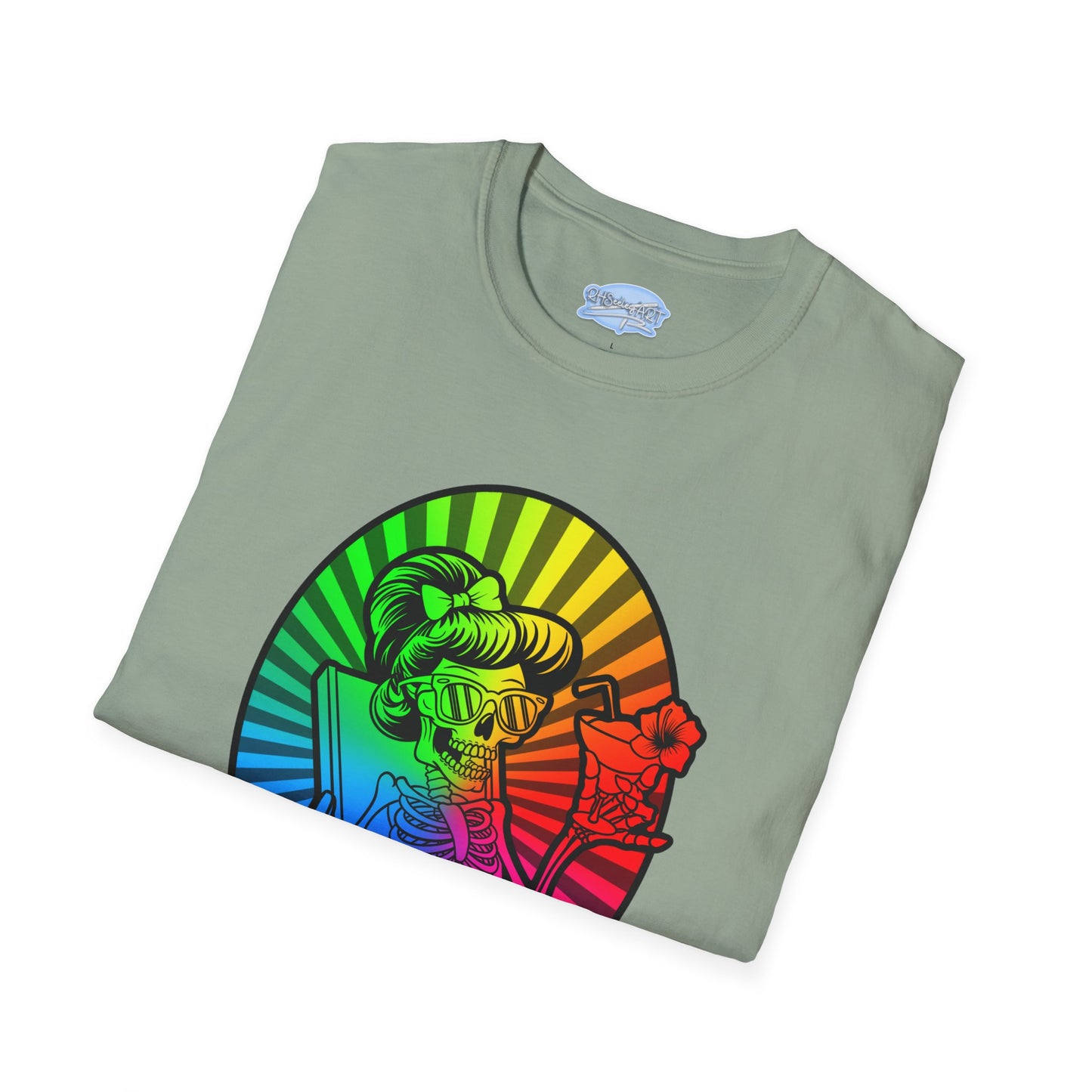 Broke But Bougie Rainbow Graphic T-Shirt
