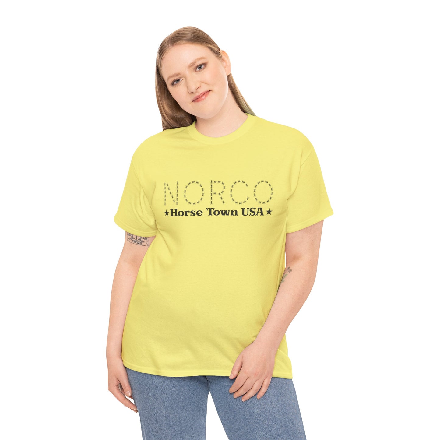 NORCO - Horse Town USA - Unisex Heavy Cotton Tee