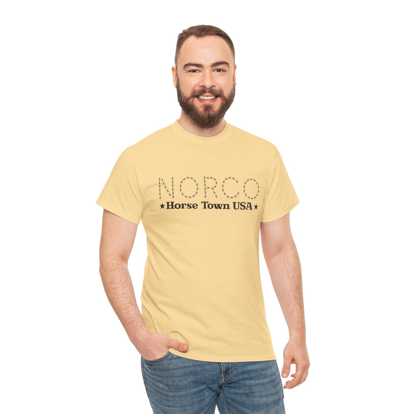 NORCO - Horse Town USA - Unisex Heavy Cotton Tee