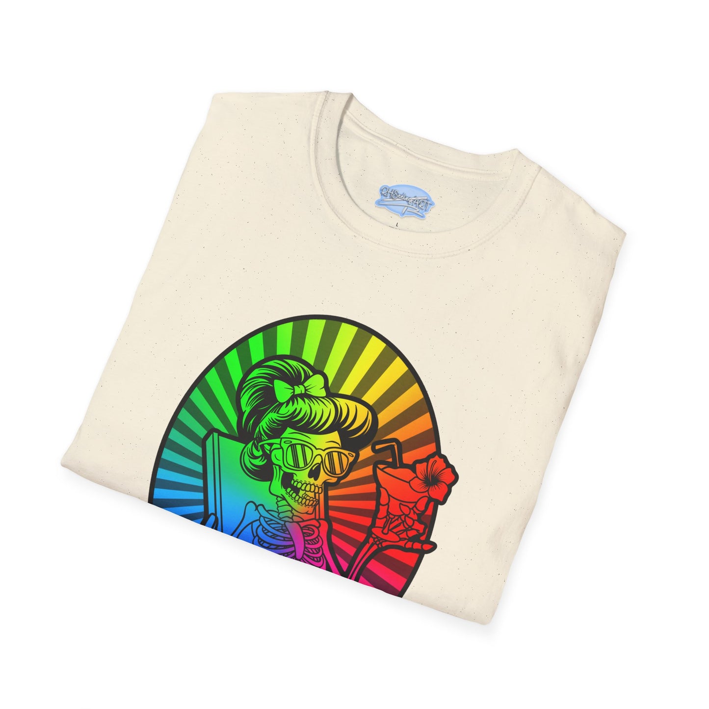 Broke But Bougie Rainbow Graphic T-Shirt
