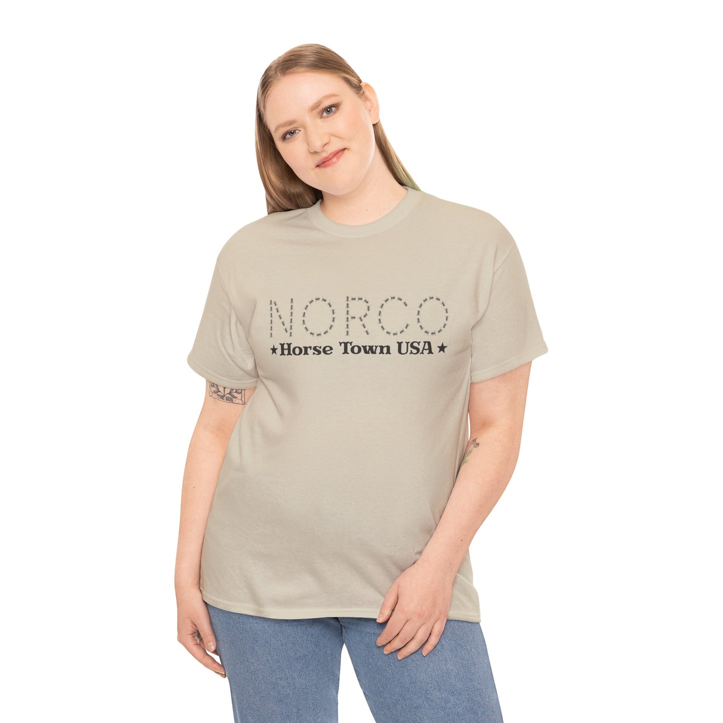 NORCO - Horse Town USA - Unisex Heavy Cotton Tee