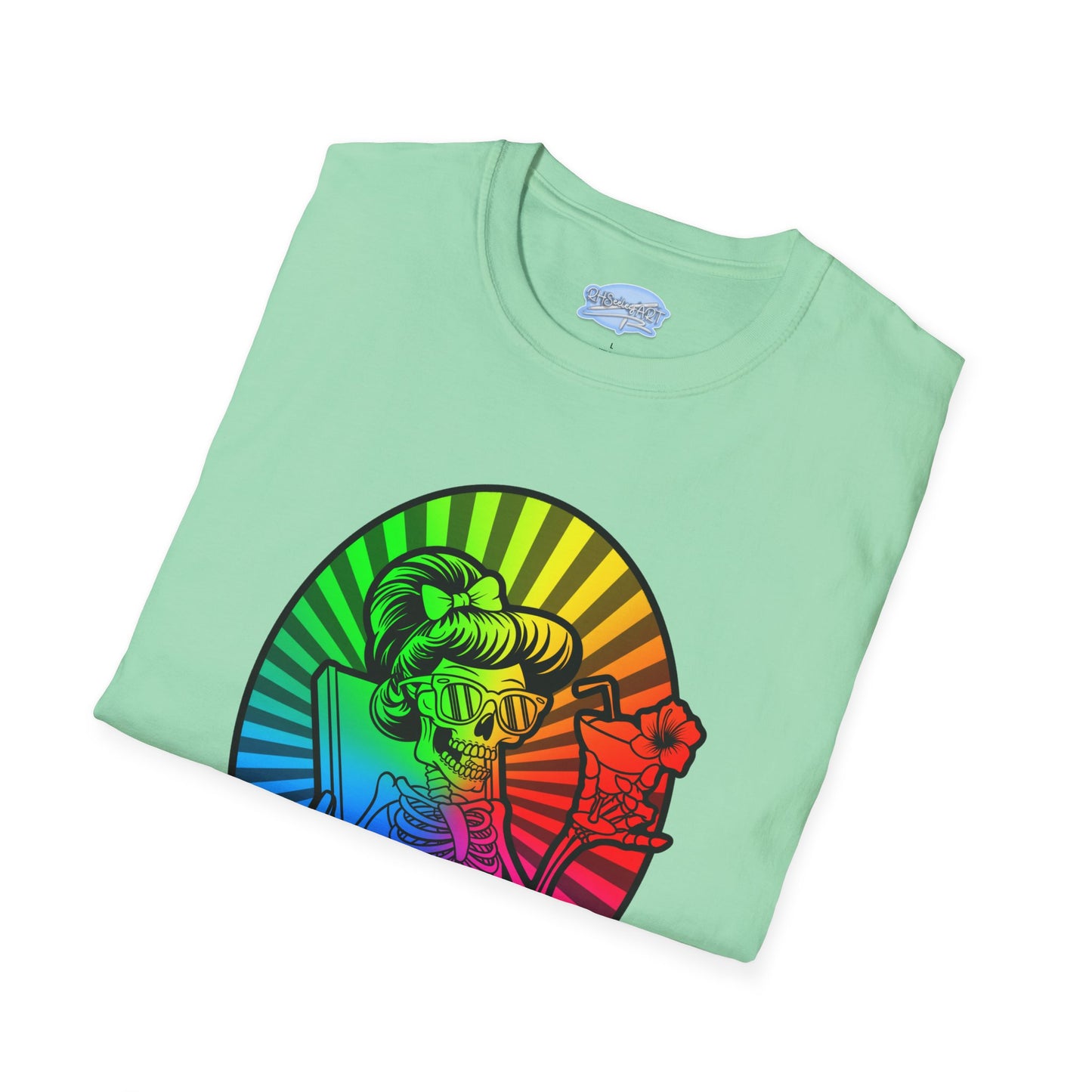 Broke But Bougie Rainbow Graphic T-Shirt