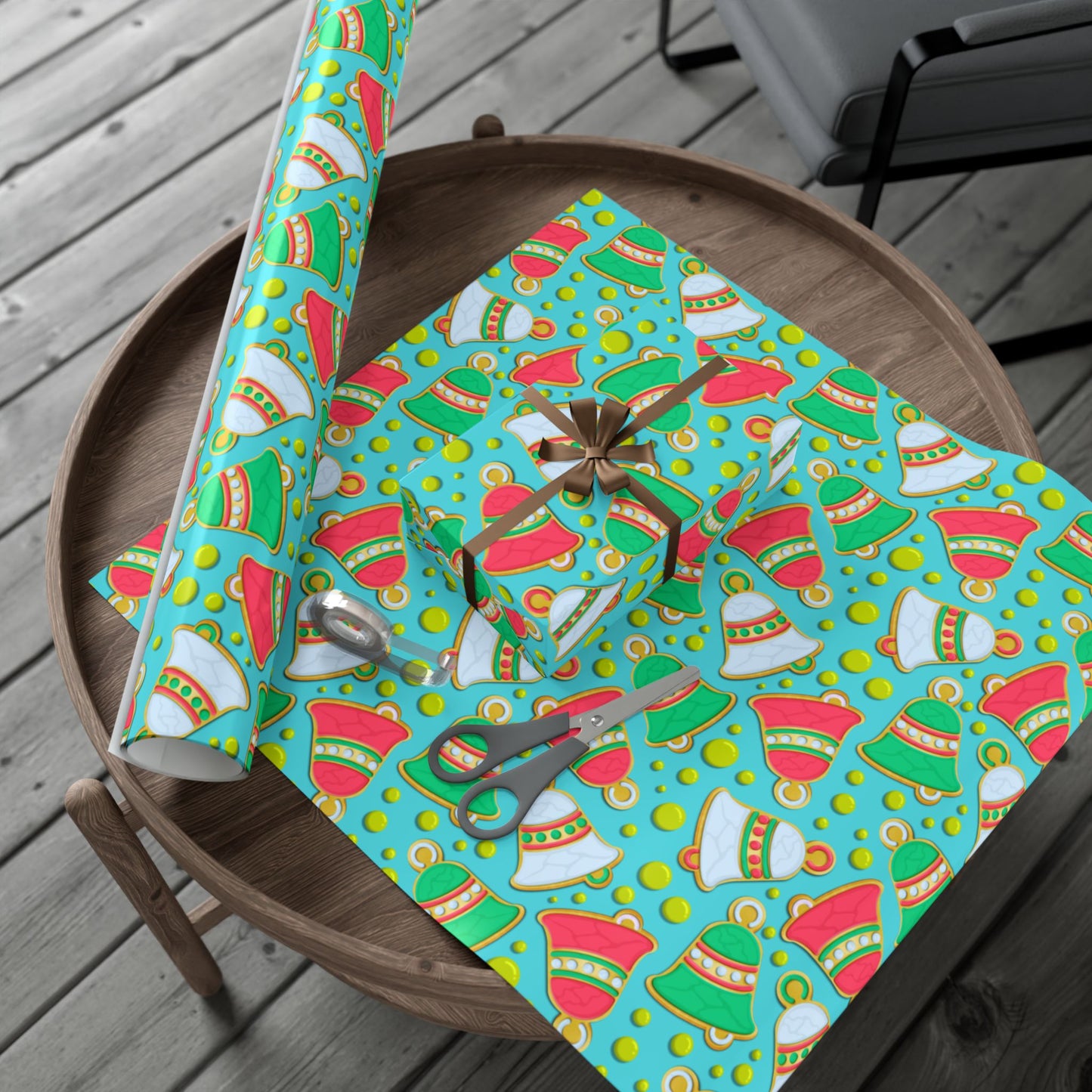 Festive Sugar Cookie Gift Wrap Paper for Holidays and Celebrations