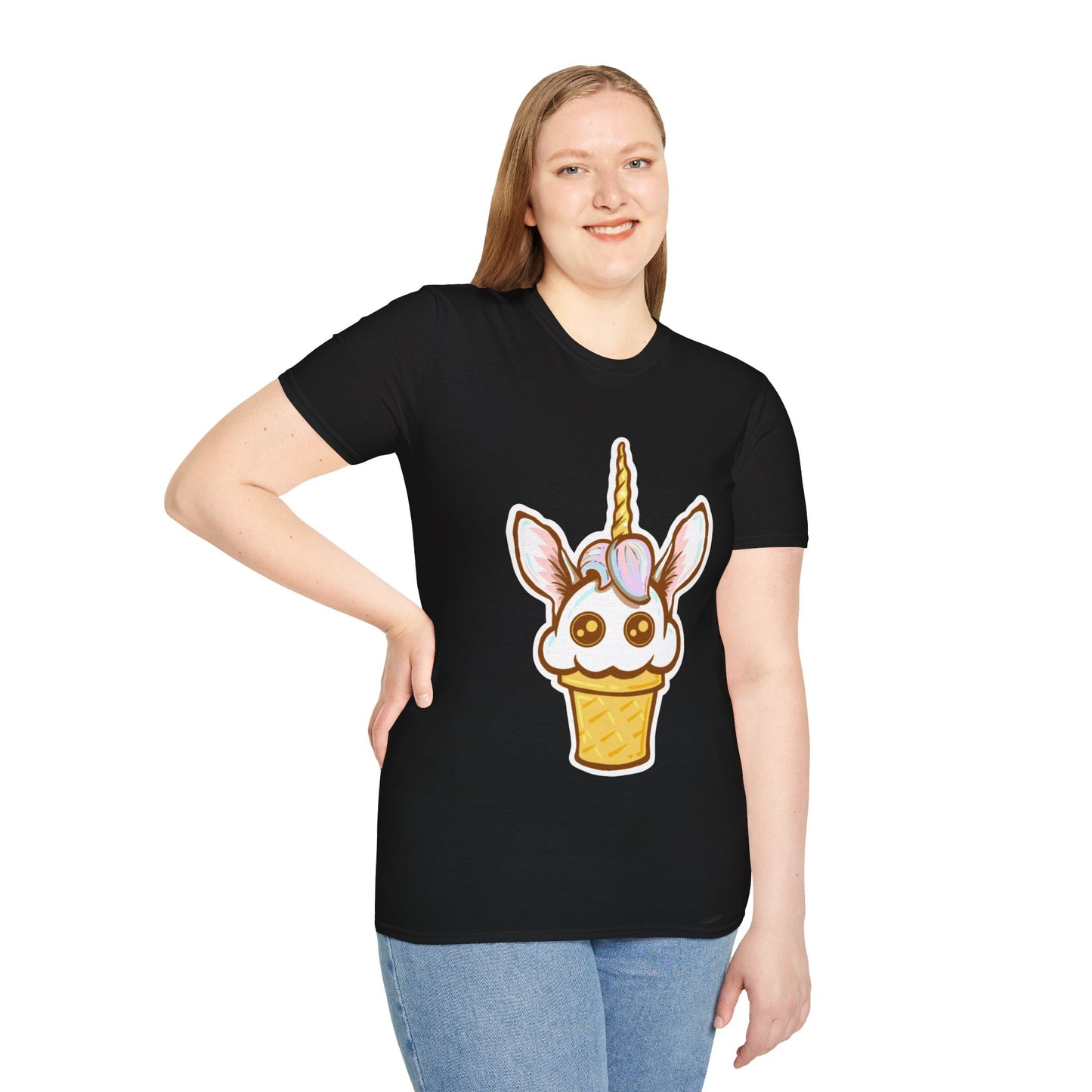 Unisex Unicorn Ice Cream Tee