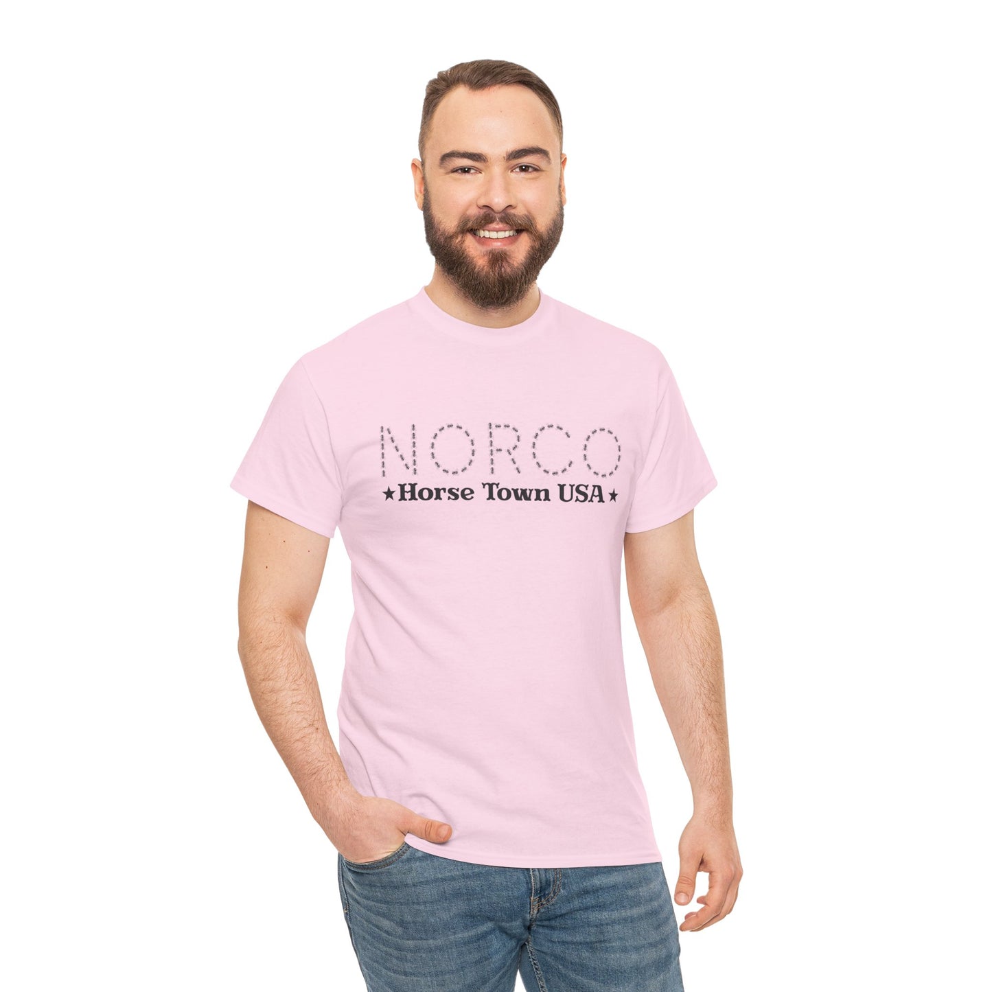 NORCO - Horse Town USA - Unisex Heavy Cotton Tee