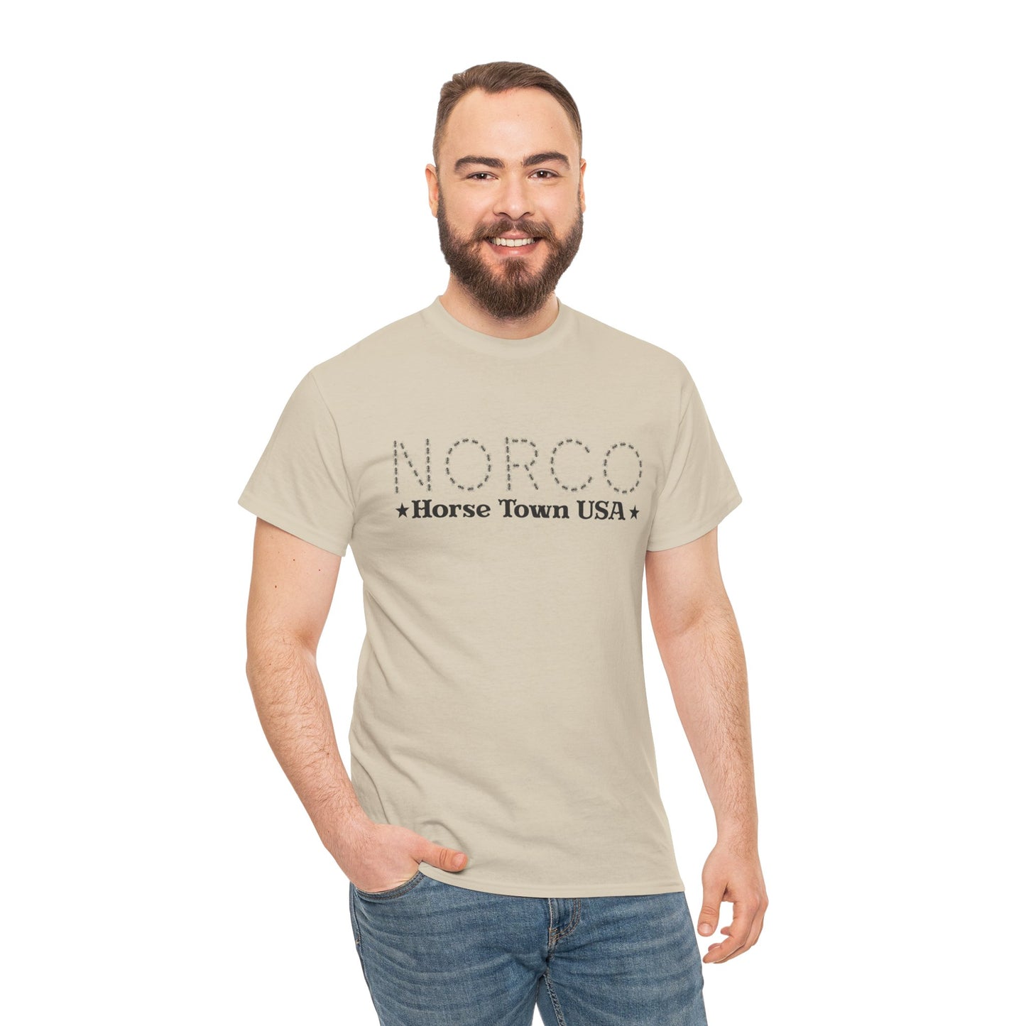 NORCO - Horse Town USA - Unisex Heavy Cotton Tee