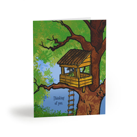 Treehouse Greeting Cards Bundle - Blank Inside