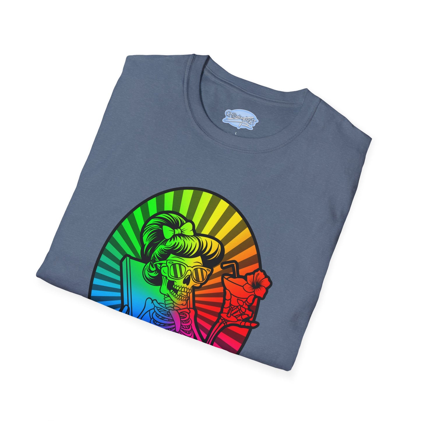 Broke But Bougie Rainbow Graphic T-Shirt