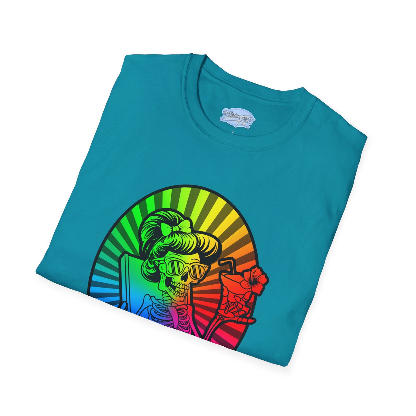 Broke But Bougie Rainbow Graphic T-Shirt