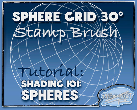 Sphere Grid 30 degrees stamp brush