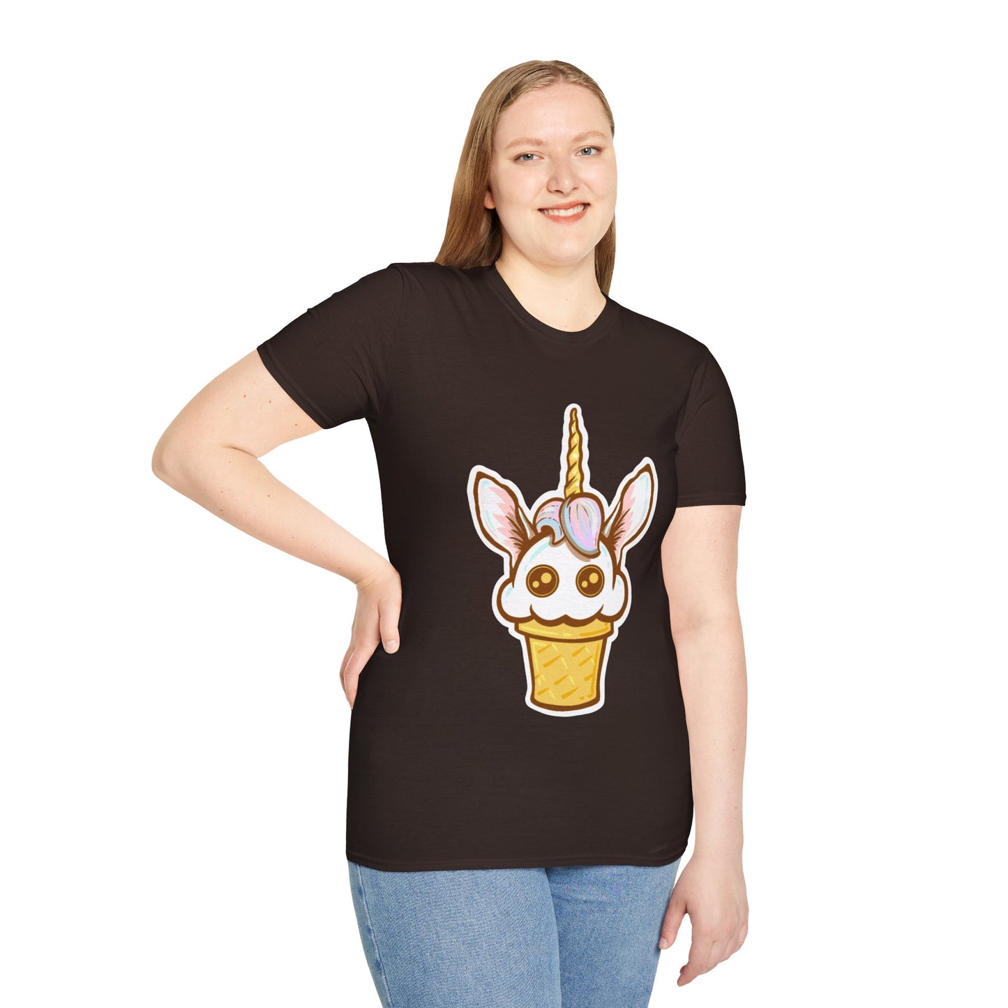 Unisex Unicorn Ice Cream Tee