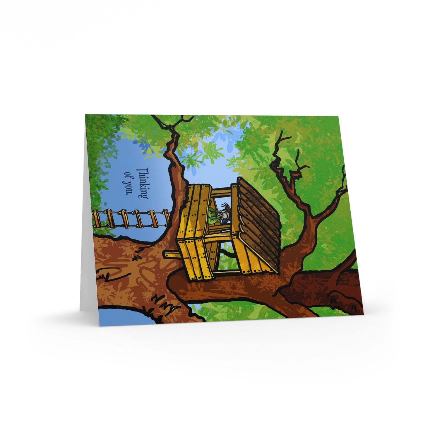Treehouse Greeting Cards Bundle - Blank Inside
