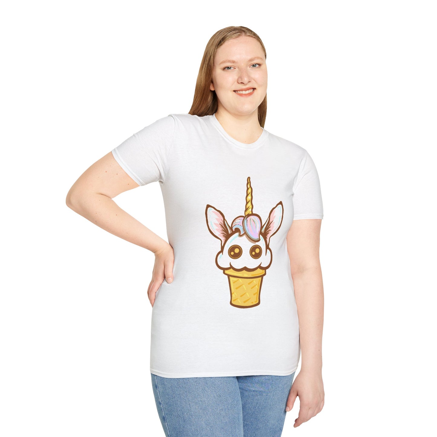 Unisex Unicorn Ice Cream Tee