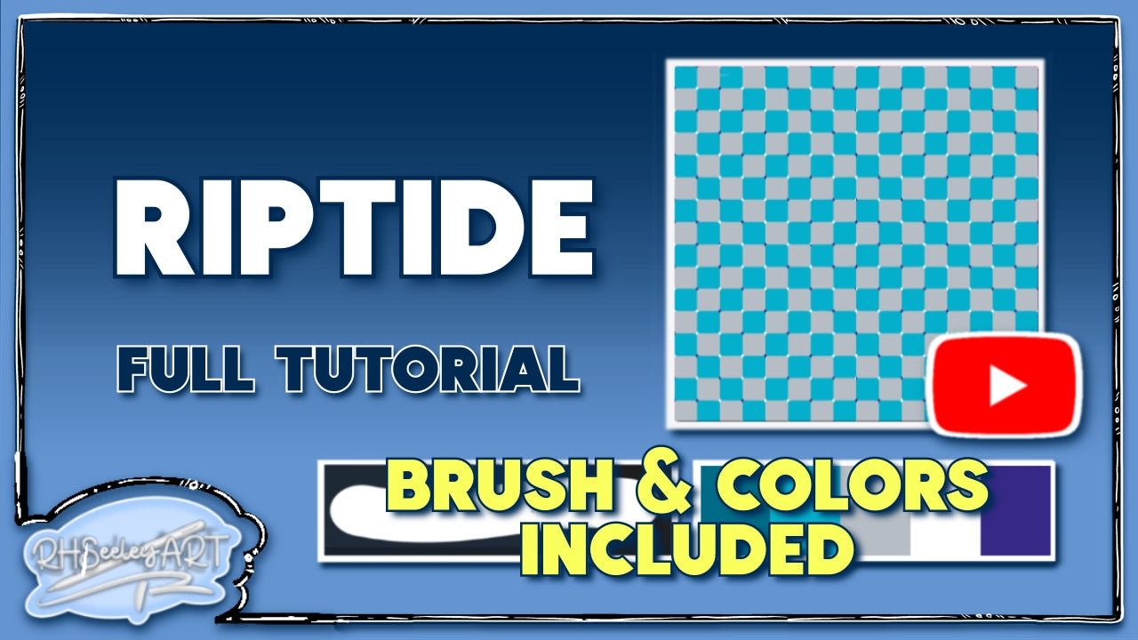 RIPTIDE: Full Tutorial, brush & Color