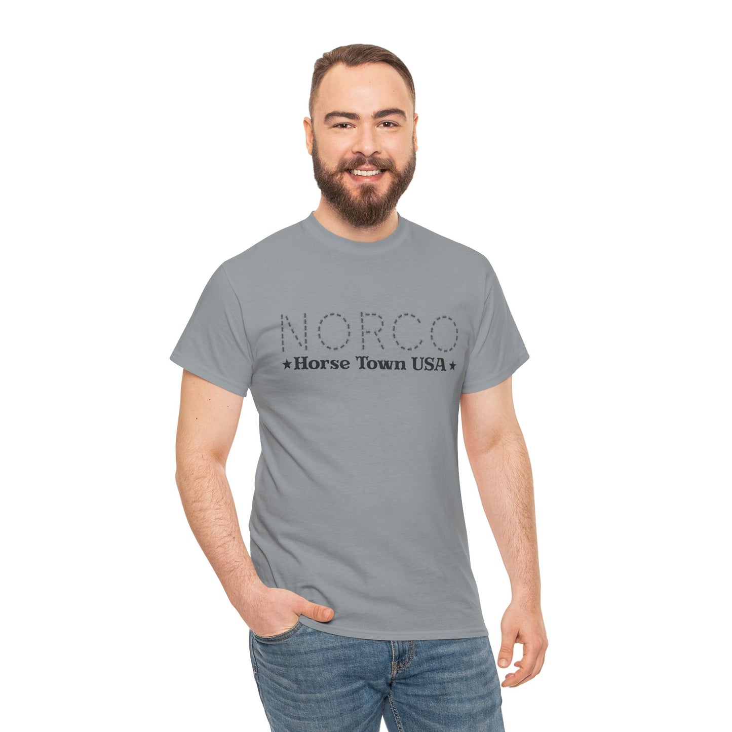 NORCO - Horse Town USA - Unisex Heavy Cotton Tee