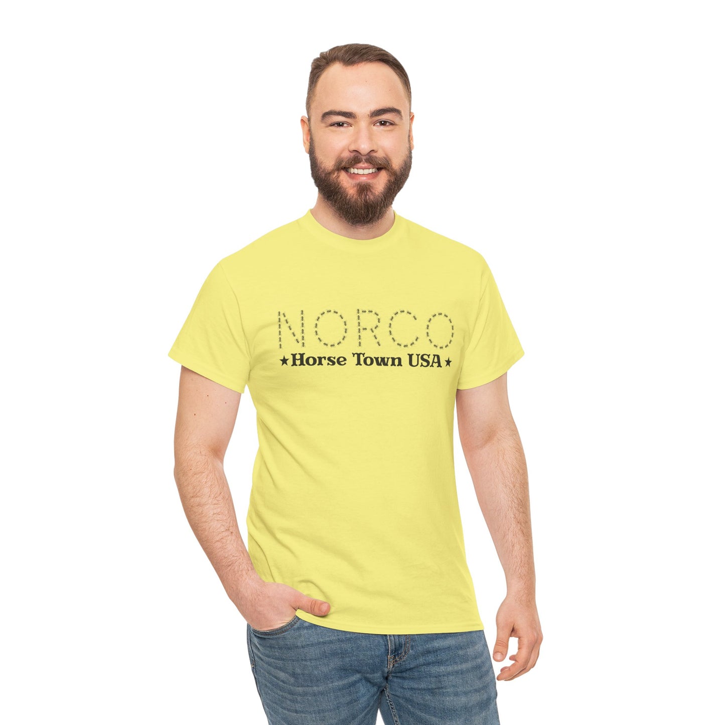 NORCO - Horse Town USA - Unisex Heavy Cotton Tee