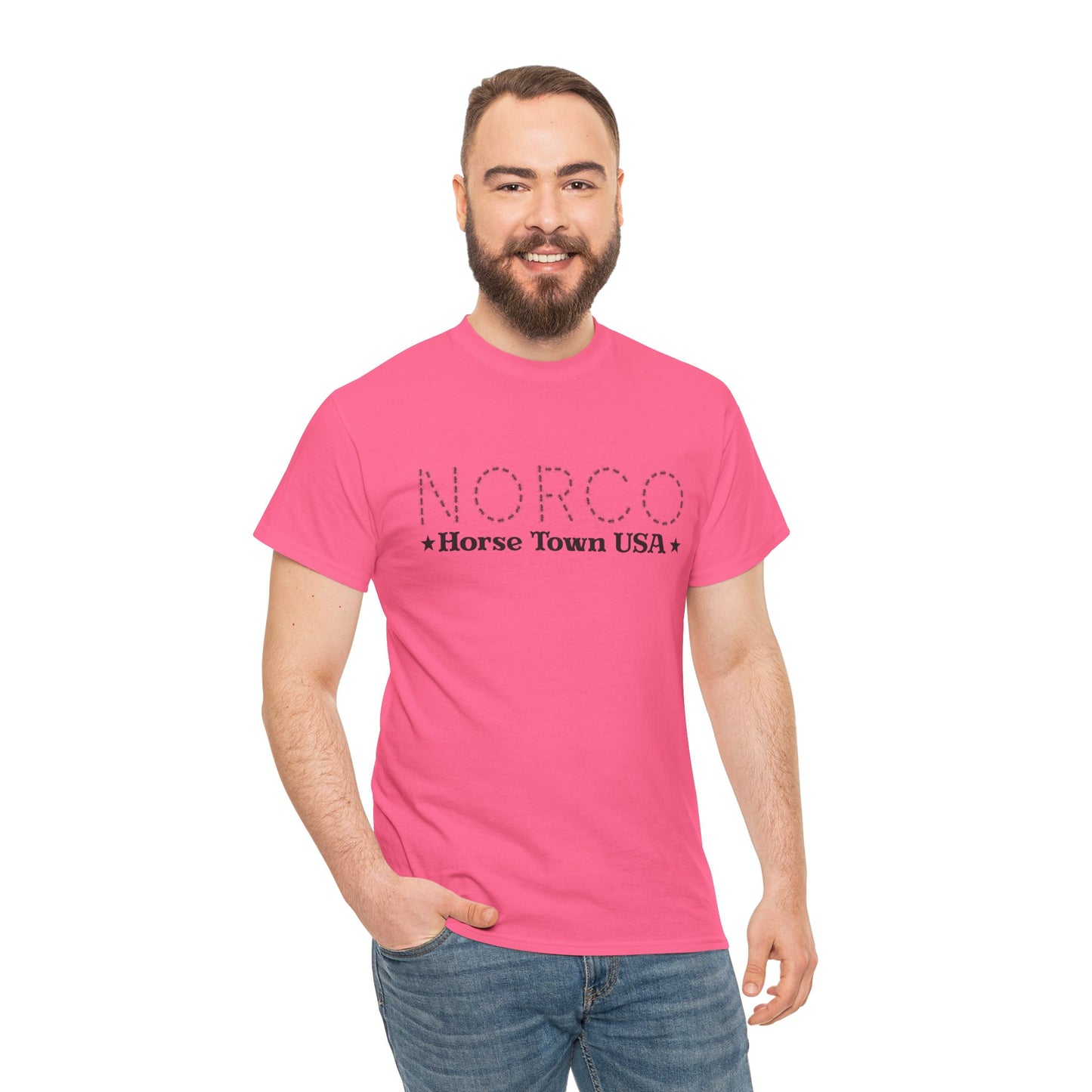 NORCO - Horse Town USA - Unisex Heavy Cotton Tee