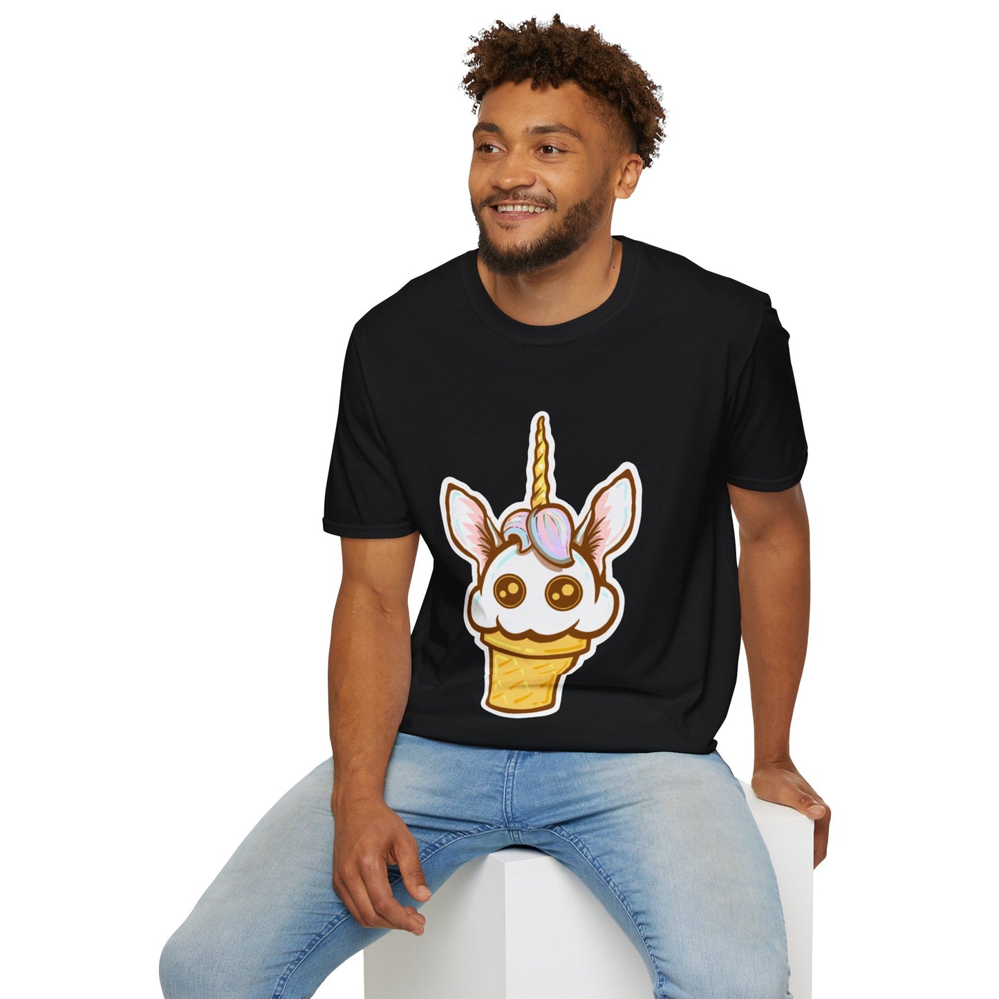 Unisex Unicorn Ice Cream Tee