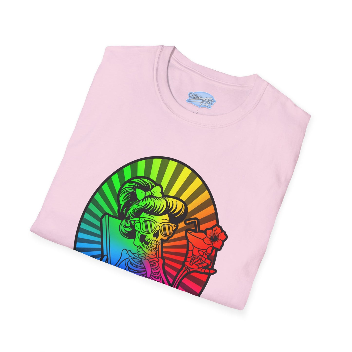 Broke But Bougie Rainbow Graphic T-Shirt