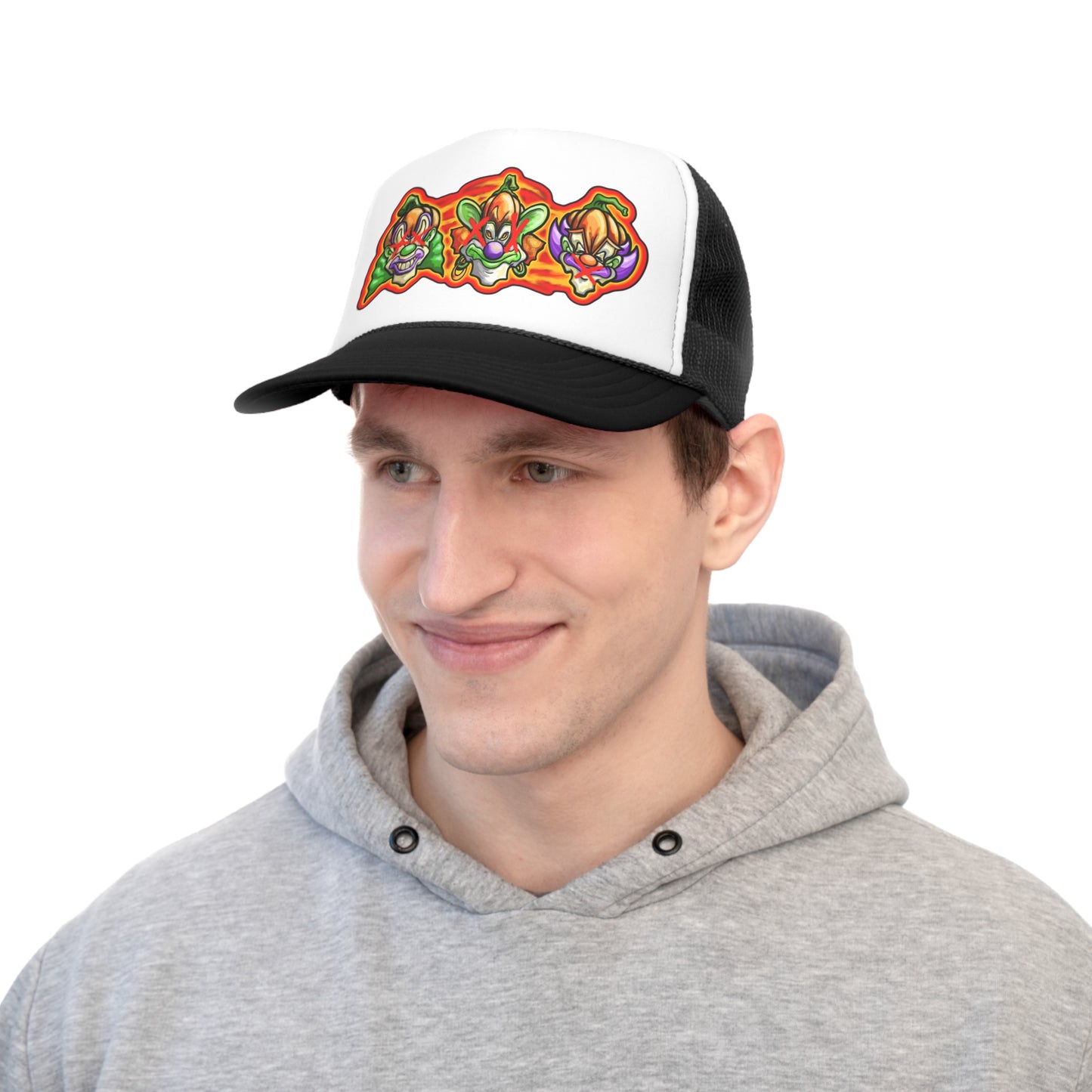 Clown Trio Trucker Hat