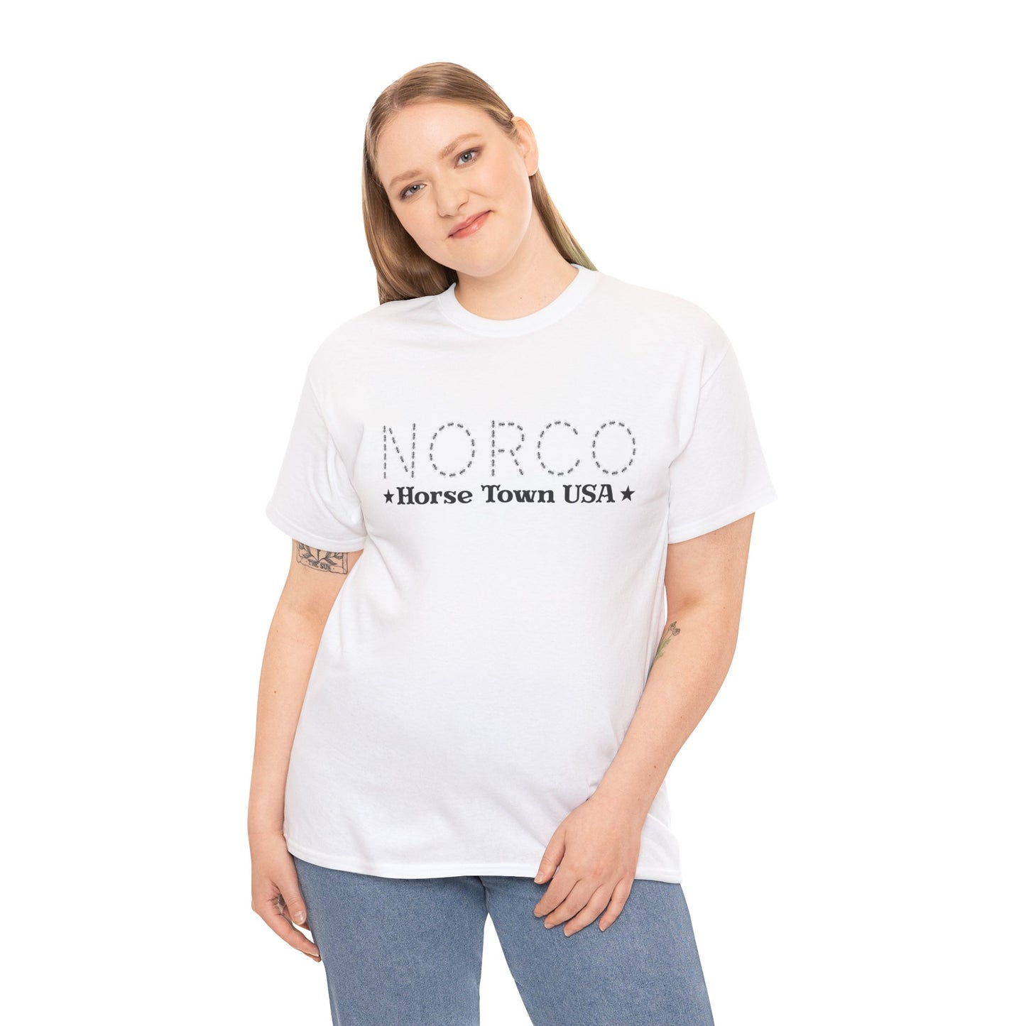 NORCO - Horse Town USA - Unisex Heavy Cotton Tee