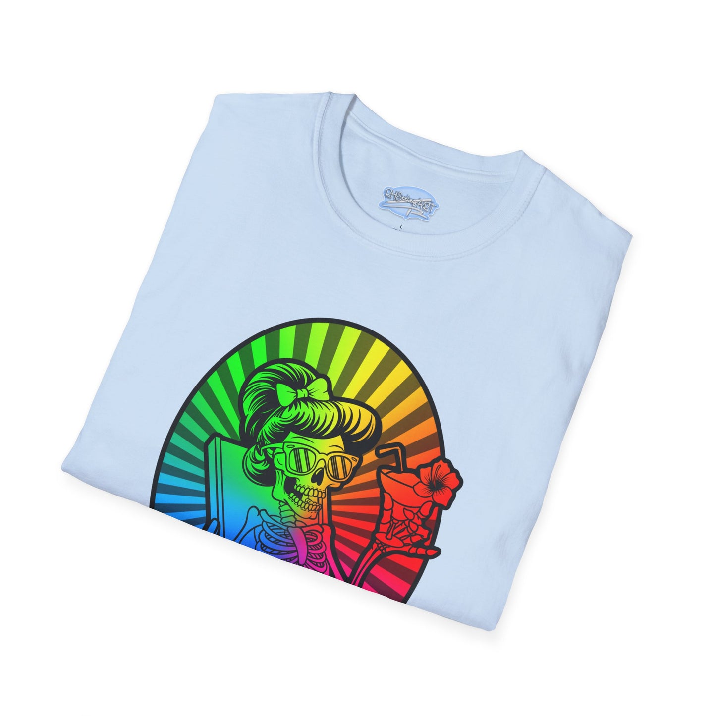 Broke But Bougie Rainbow Graphic T-Shirt