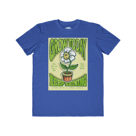Grow Today Floral Motivational Tee