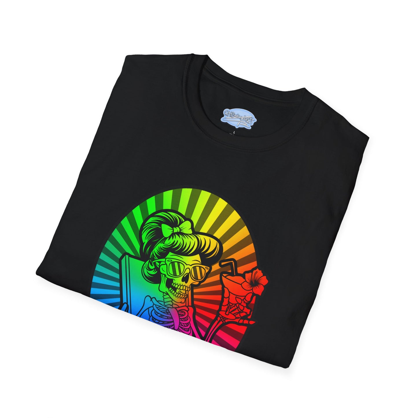 Broke But Bougie Rainbow Graphic T-Shirt