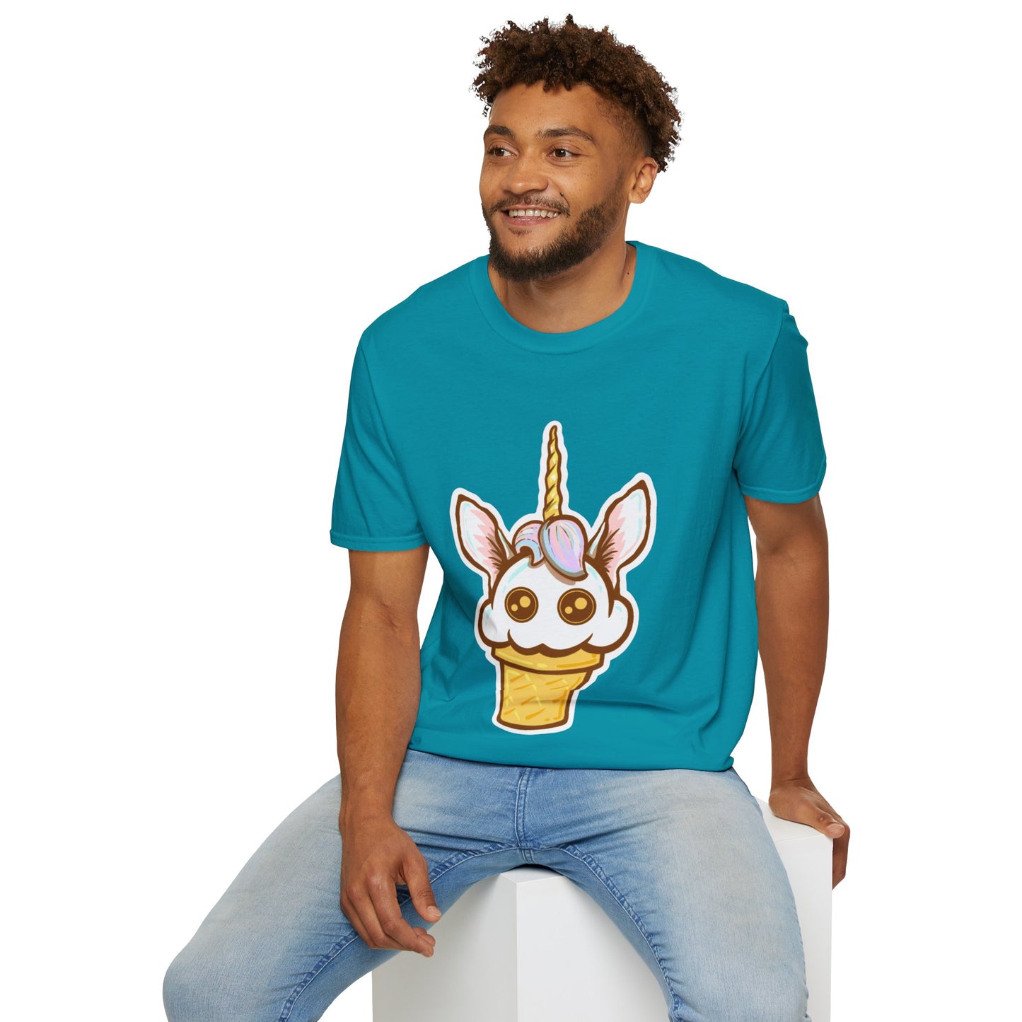 Unisex Unicorn Ice Cream Tee