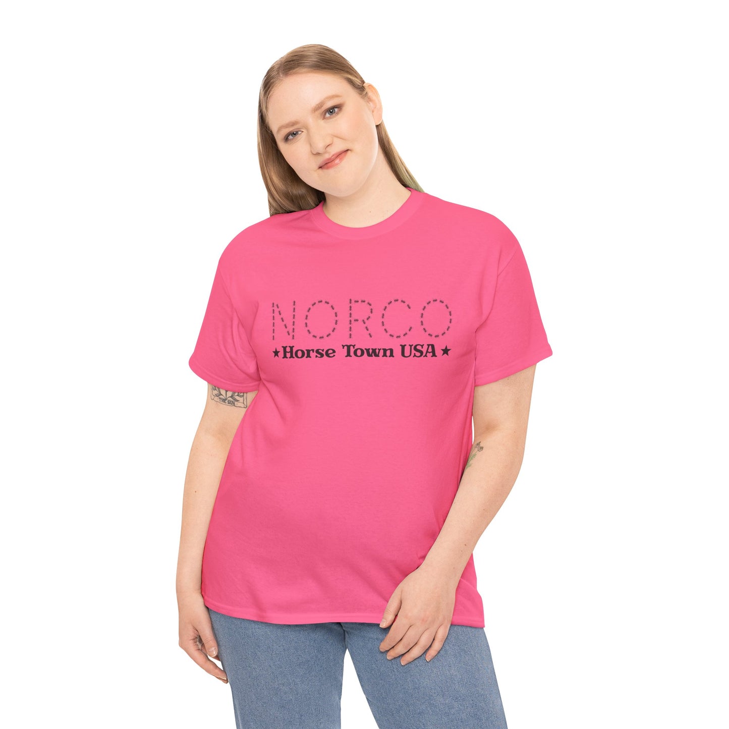 NORCO - Horse Town USA - Unisex Heavy Cotton Tee