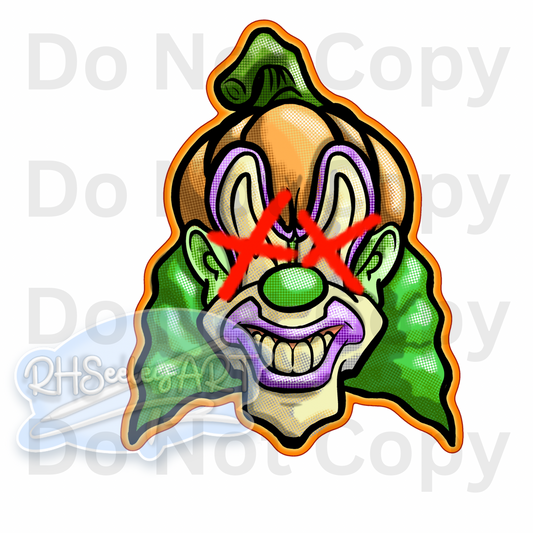 Hear No Evil, See No Evil, Speak No Evil Clown PNG Set